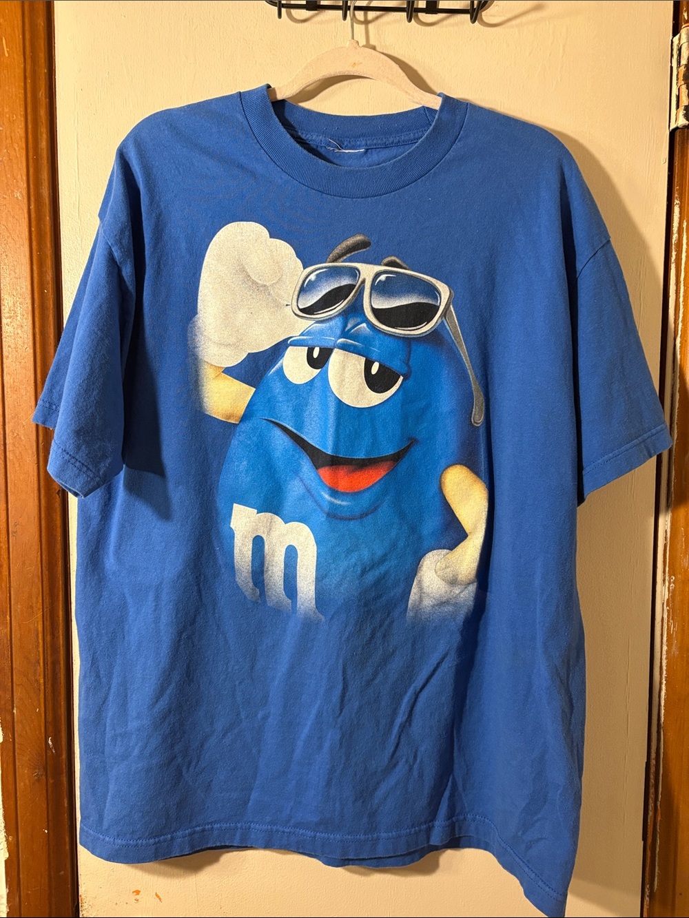 M&M'S Blue Graphic Short Sleeve men’s Tee